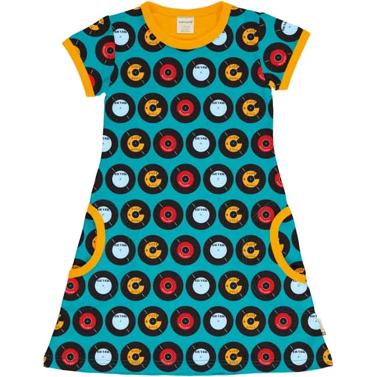 Maxomorra Short Sleeved Dress - Classic LP